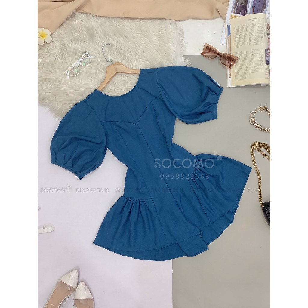 Jumpsuit Cổ Tròn Tay Lỡ 3 Màu - Hàng loại 1,chất đẹp - Giá tốt - 100% ảnh Socomo tự chụp