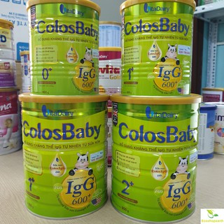 Sữa Non Colosbaby 600IgG các số 0+, 1+ 2+ Lọn 800g Lon400g DateT04.2022