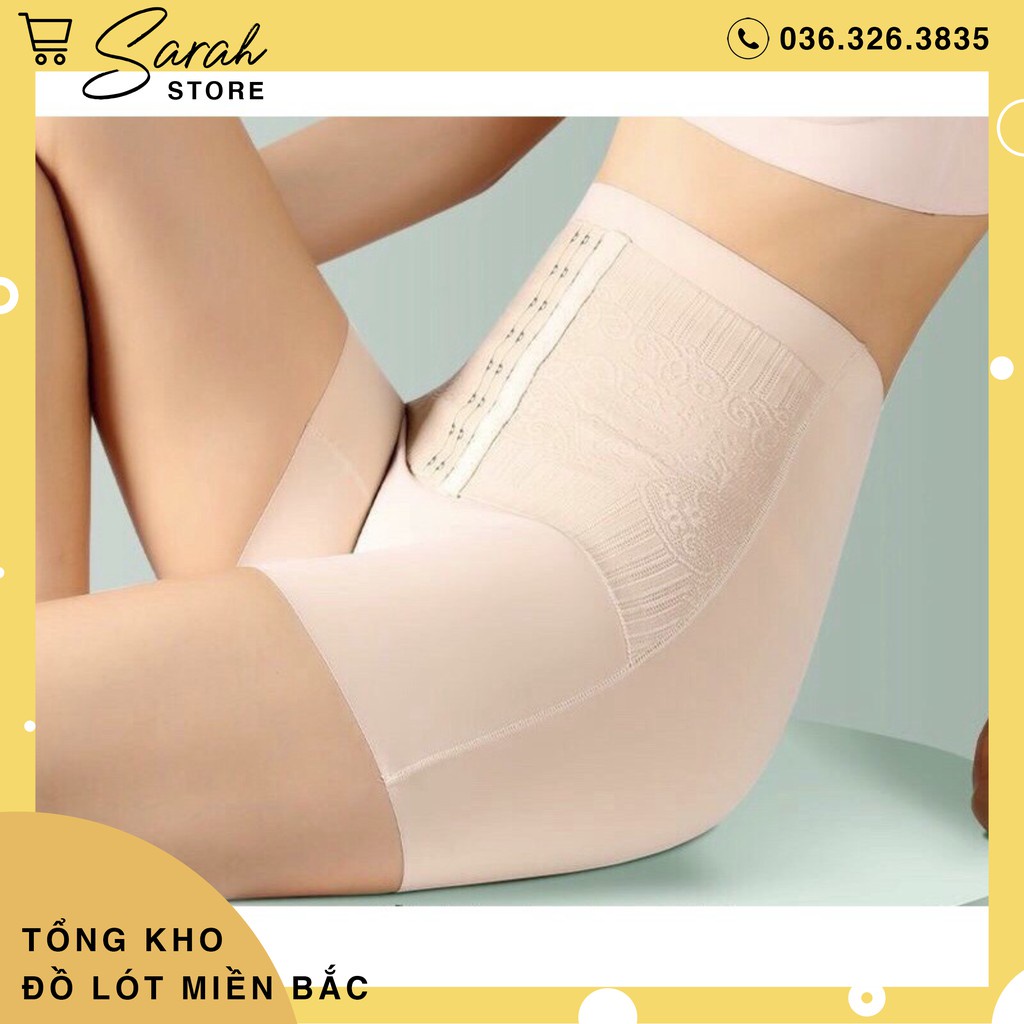 Quần Nịt Bụng Đúc Su Lụa Nguyên Khối Siêu Co Giãn Định Hình Vùng Bụng Dưới Ôm Sát Tàng Hình Cao Cấp 4385 | BigBuy360 - bigbuy360.vn