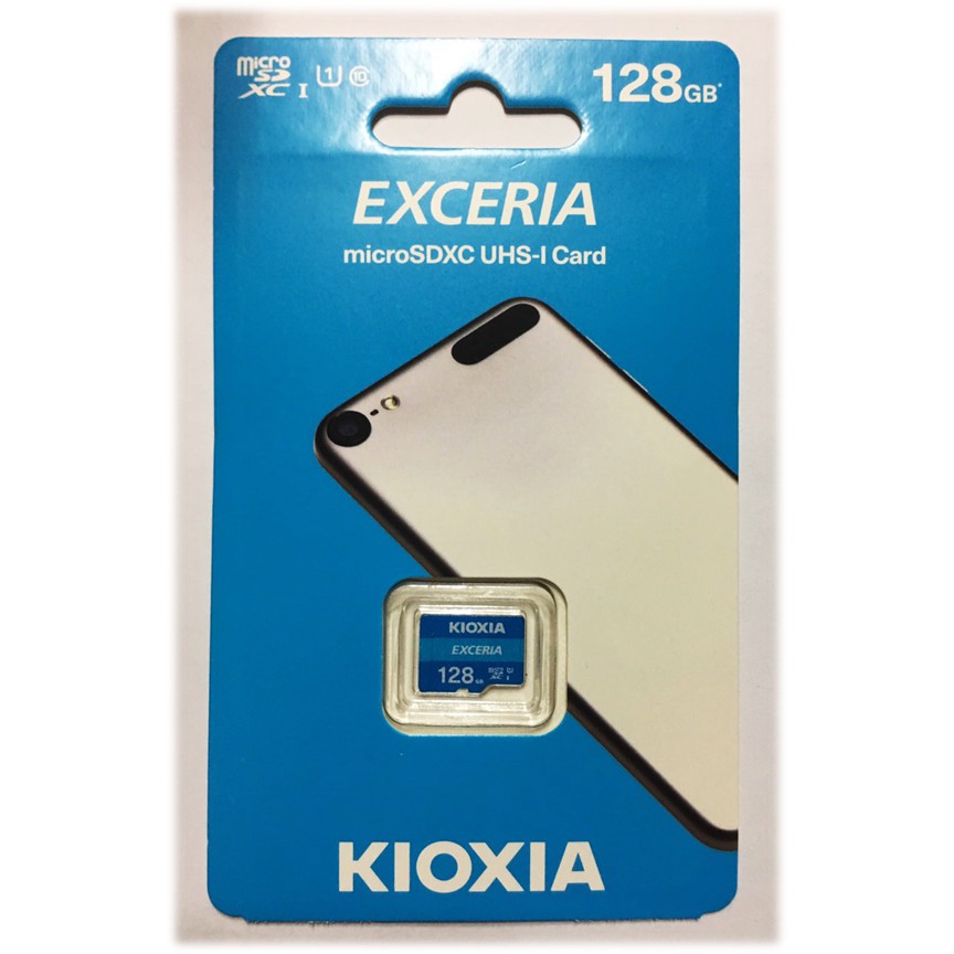 Thẻ nhớ 128GB KIOXIA microSD Class 10 tốc độ cao chính hãng FPT phân phối