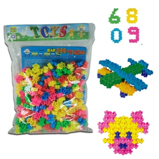 Xếp hình 270 MIẾNG GHÉP - Thanhloctoys 03 -miếng ghép NHỎ