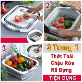 Chậu gấp gọn đa năng