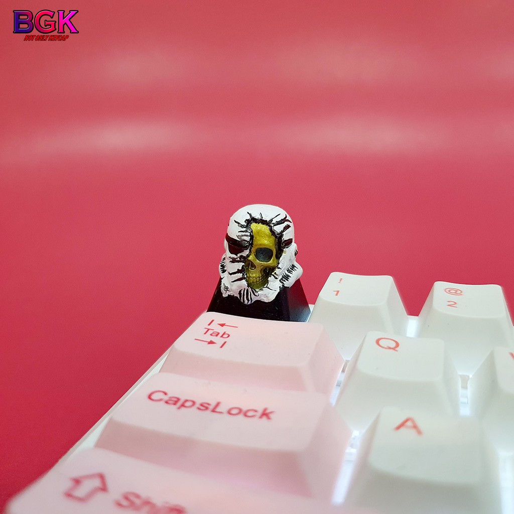 Keycap Lẻ Death Trooper trong Star War Cực Đẹp ( keycap resin độc lạ )( Keycap Artisan )