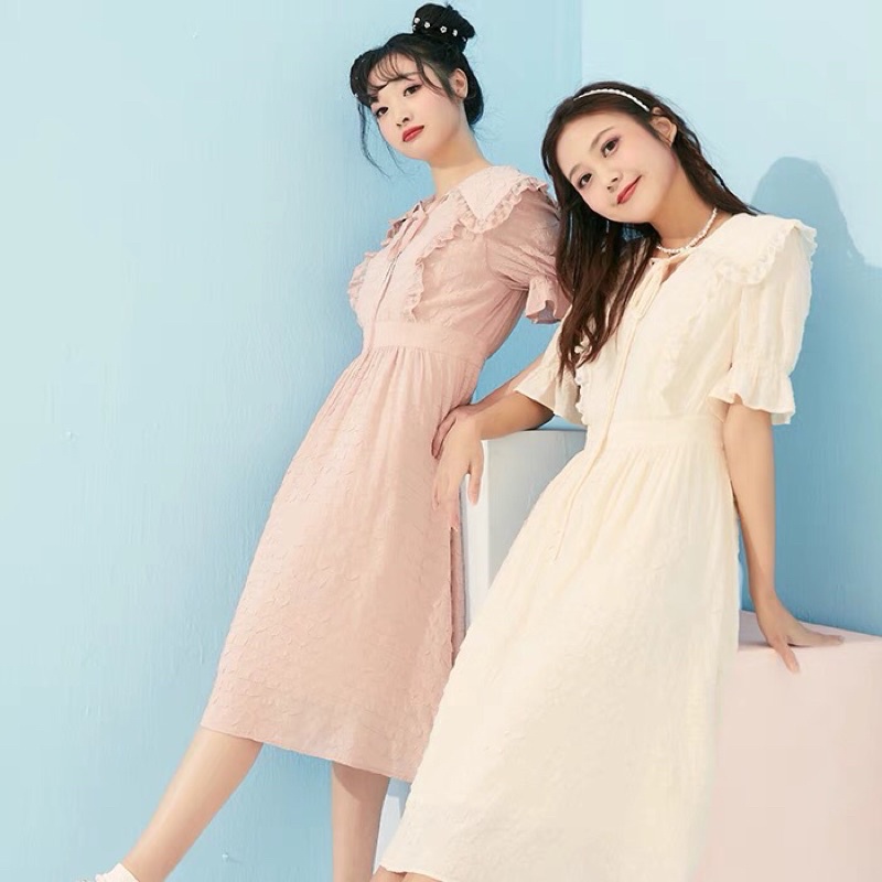 Đầm voan màu 7MODIFIER