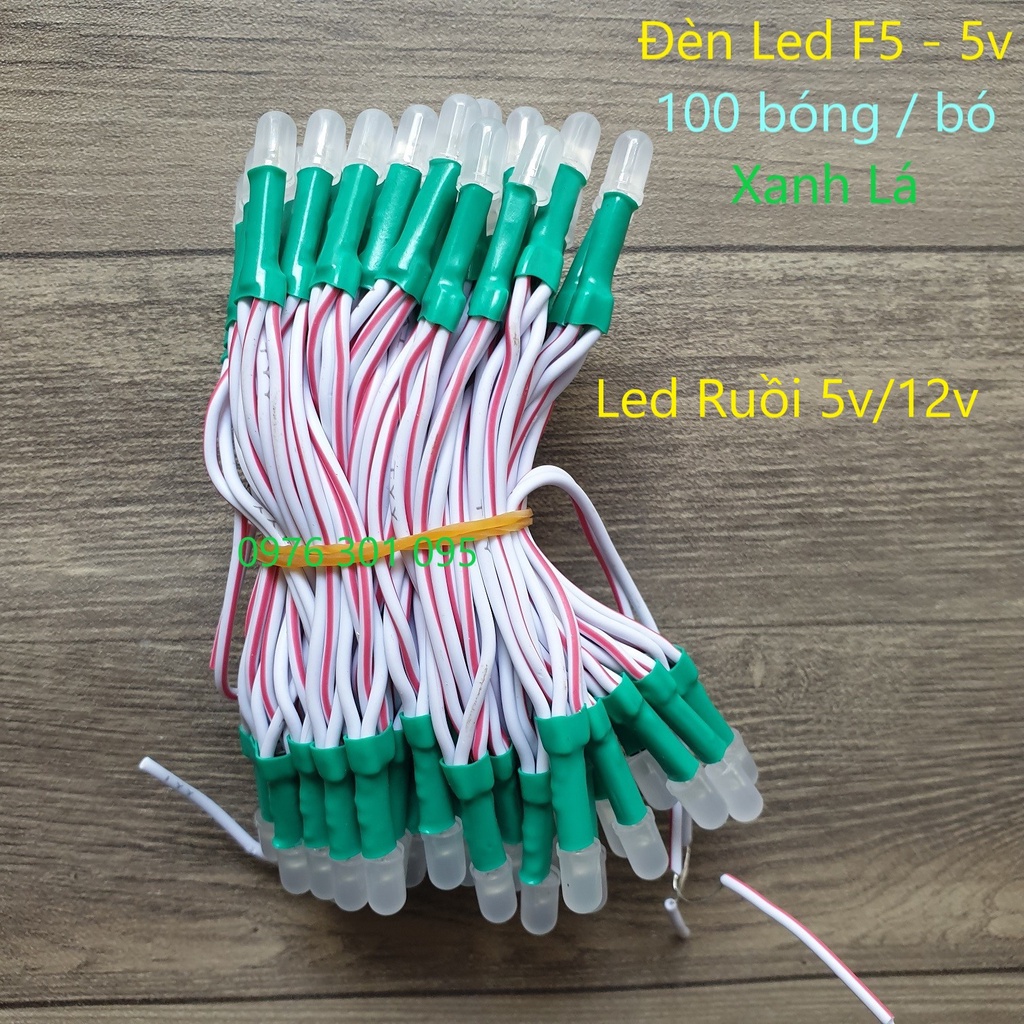 Led Ruồi Liền Dây 12v ( 100 bóng/dây )