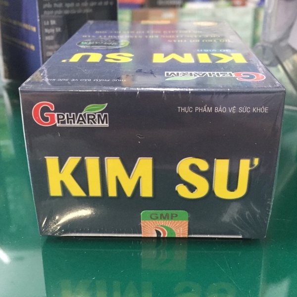 {CHÍNH HÃNG] Kim Sư Gpharm - Hỗ trợ bổ thận, tráng dương và mạnh gân cốt, giúp tăng nội tiết tố nam họp 30 viên