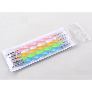 Set 5 cọ chấm bi đủ size - bút chấm bi