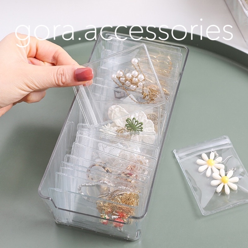 Túi Đựng Trang Sức Bằng PVC Trong Suốt Chống Oxy Hóa