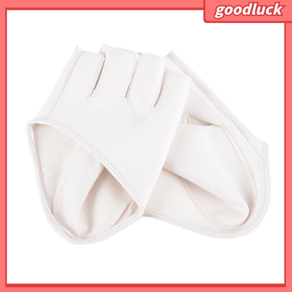 Găng Tay Giả Da Hở Ngón Dành Cho Nữ