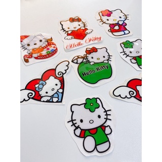 Decal tem nổi, tem in lụa tổng hợp Kitty, câu lạc bộ....