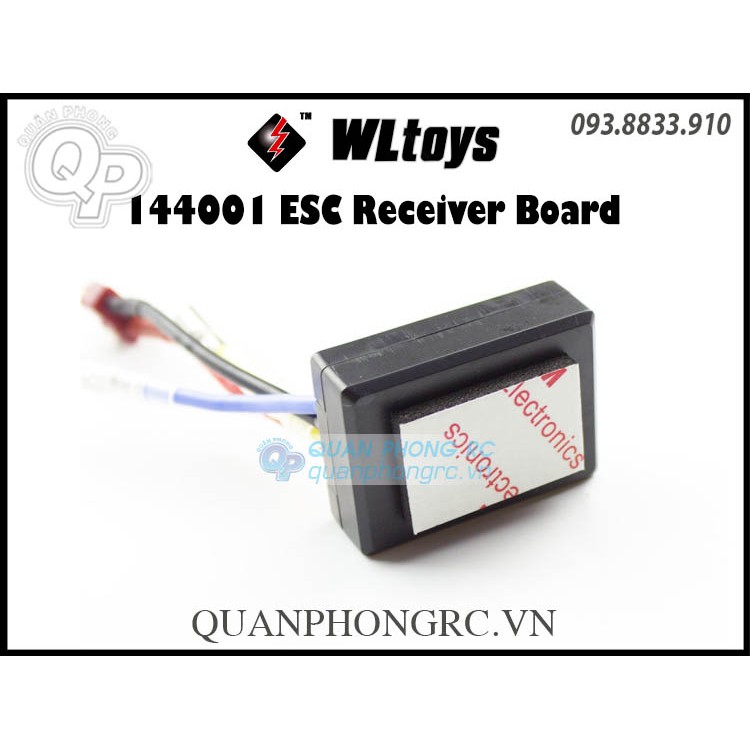 ĐIỀU TỐC WLtoys ESC + Receiver For 144001 1/14 4WD RC Car