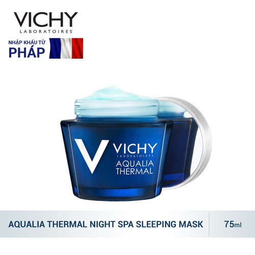 Mặt Nạ Ngủ Vichy Cung Cấp Nước Thermal Night Spa Sleeping Mask 75ml