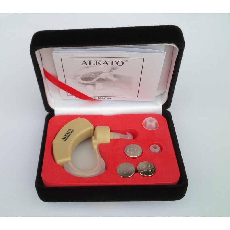 [ CHÍNH HÃNG] Máy trợ thính không dây BTE ALKATO Hearing Aid- Công nghệ Nhât Bản