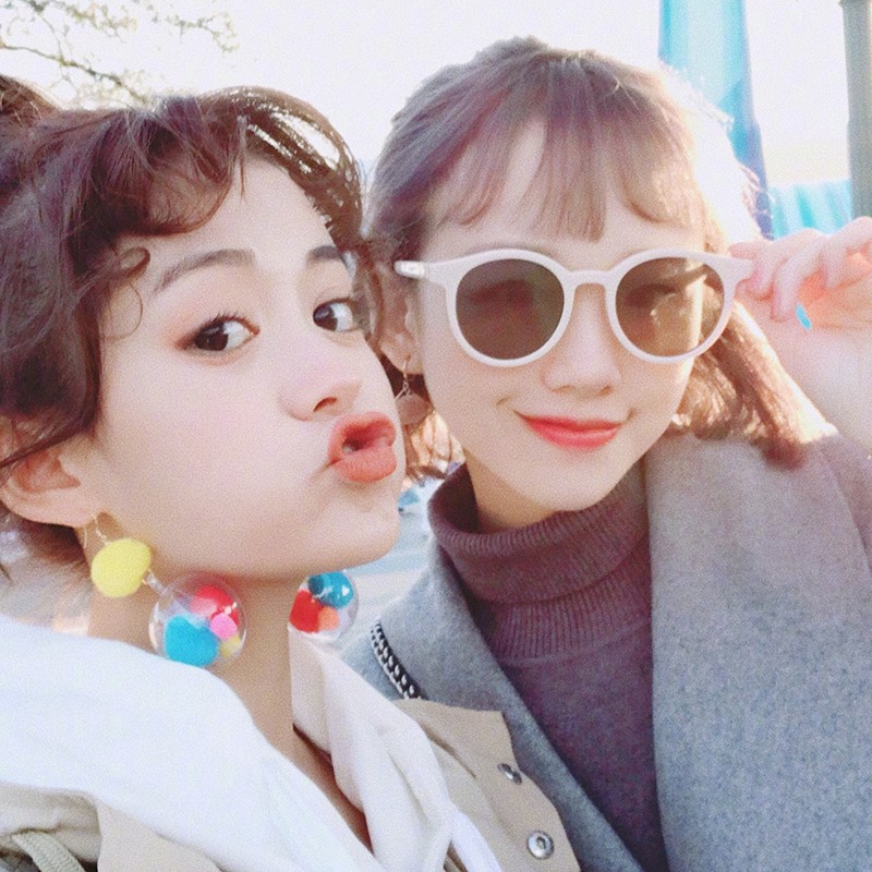 Kính mát phong cách vintage thời trang Hàn Quốc