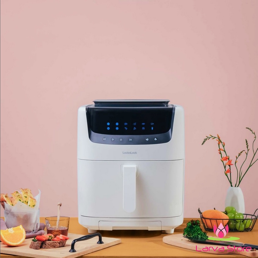 Nồi chiên không dầu kết hợp chức năng hấp Lock&amp;Lock Steam Air Fryer 7L EJF881