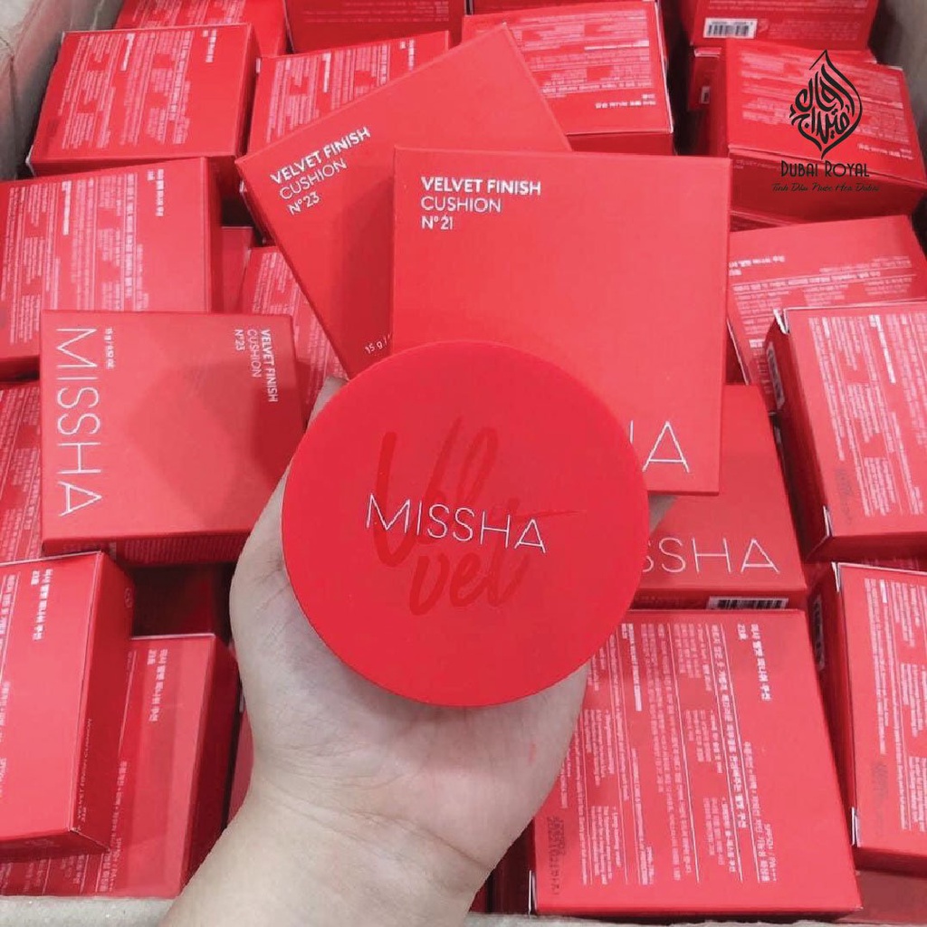Phấn Nước Missha Đỏ Velvet Finish Cushion | BigBuy360 - bigbuy360.vn