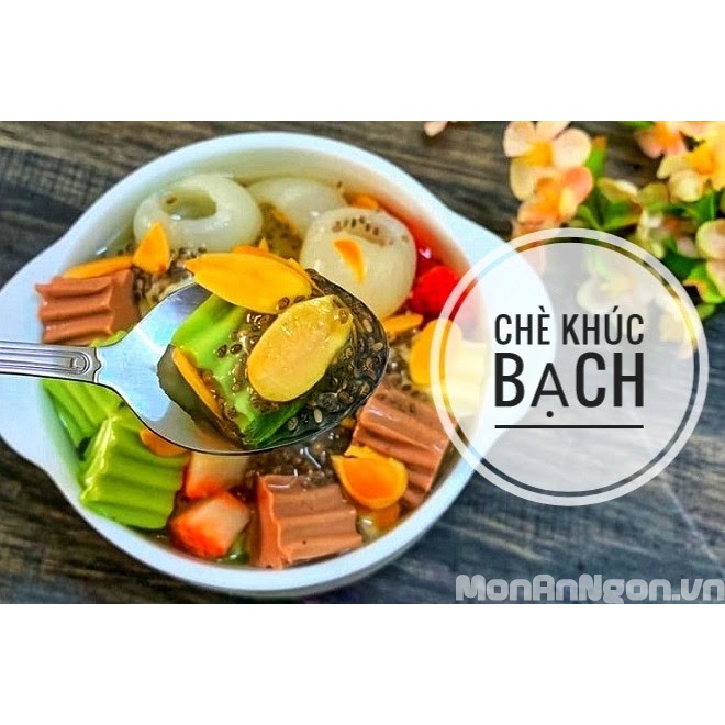 Set chè khúc bạch tự nấu thơm ngon chuẩn vị 20 chén - GIAN BẾP NHỎ ORINO
