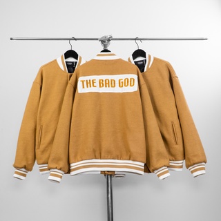 Áo khoác bomber varsity jacket The Bad God Sign