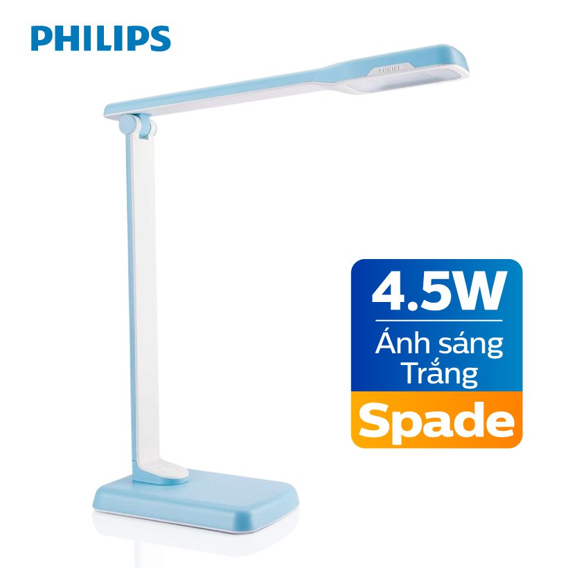Đèn bàn Philips LED SPADE 71662 4.5W - Xanh Dương