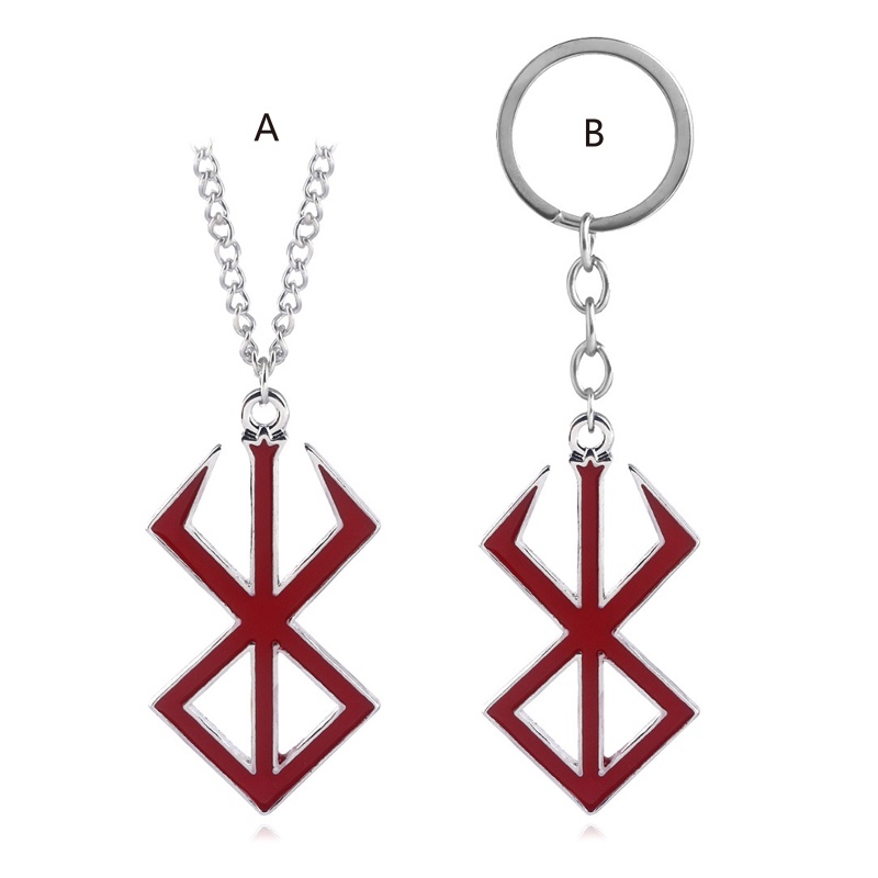 Vòng cổ Mặt In Hình Chiến Binh Của AUTU Berserker