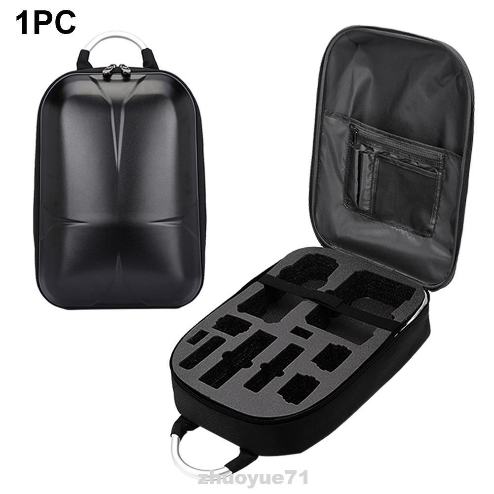 Storage Bag Dustproof Protective Travel Portable Adjustable Strap Remote Controller Zipper Closure Black For Mavic 2