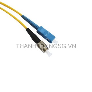 Dây nhảy quang single mode SC-FC simplex 10 mét