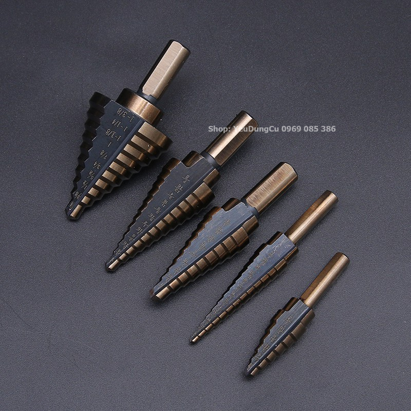 Bộ mũi khoan tháp hợp kim siêu cứng 4241 mạ kim cương