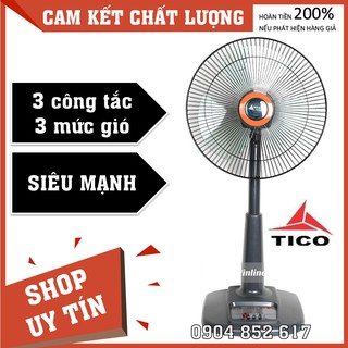Quạt lửng tico sải cánh 400, quạt lửng bàn điện cơ việt nhật, lb400