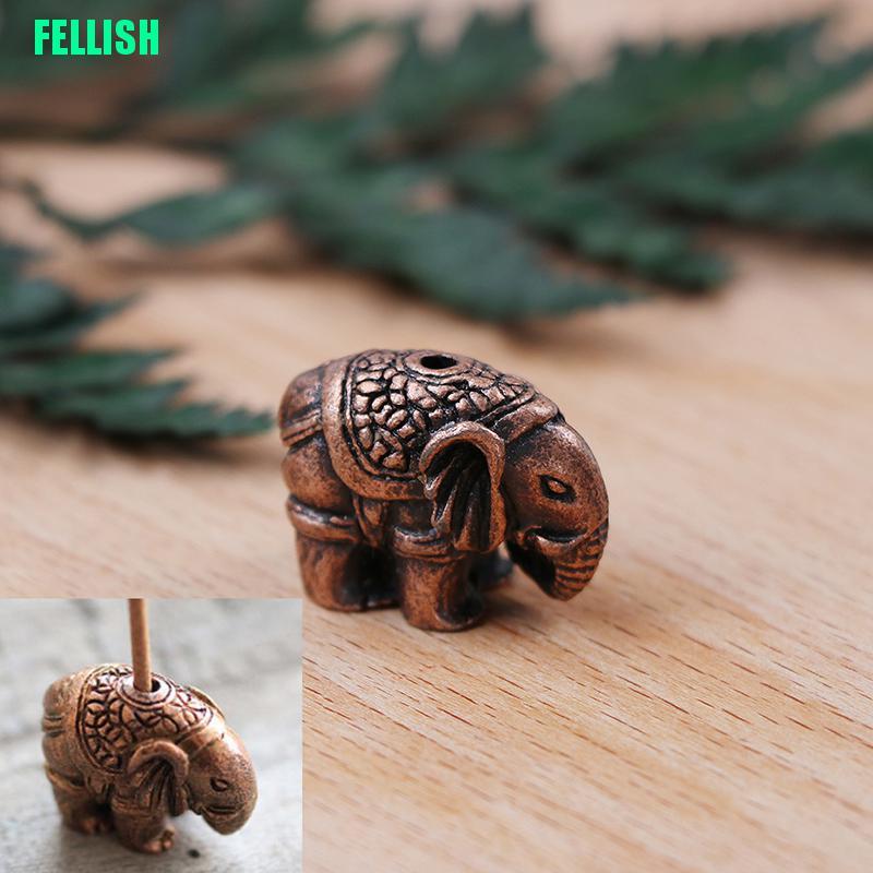 Giá đỡ cắm nhang hình con voi bằng hợp kim cổ điển