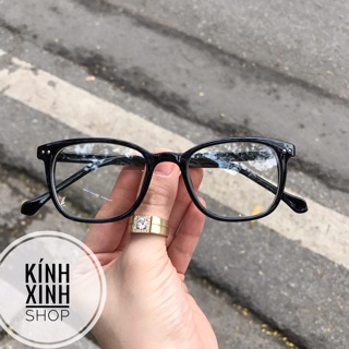 Kính Mắt vuông unisex 2 chấm Hottrends