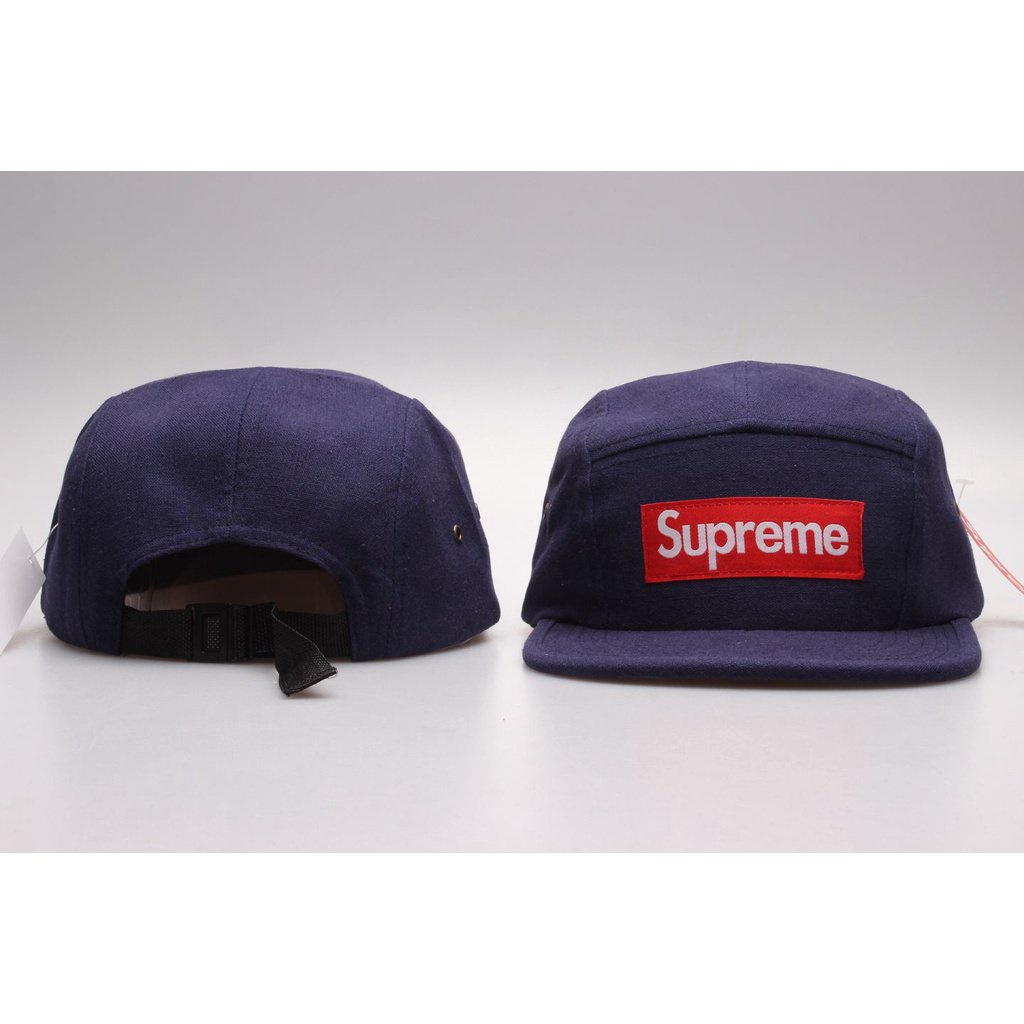 Mũ Lưỡi Trai 5 Bảng Điều Chỉnh Được Supreme Phong Cách hip hop Cho Cặp Đôi ogy1 Wyvggggg1