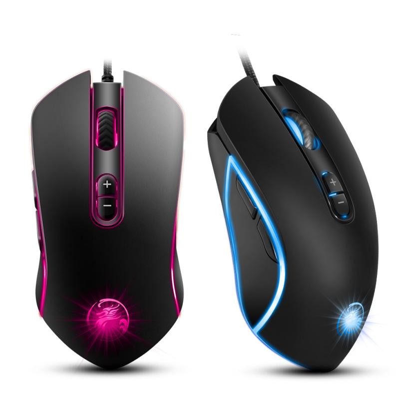 Chuột Game Có Dây E-Sport Apedra A6 3200 Dpi 7 Nút Led Đổi 7 Màu - NK
