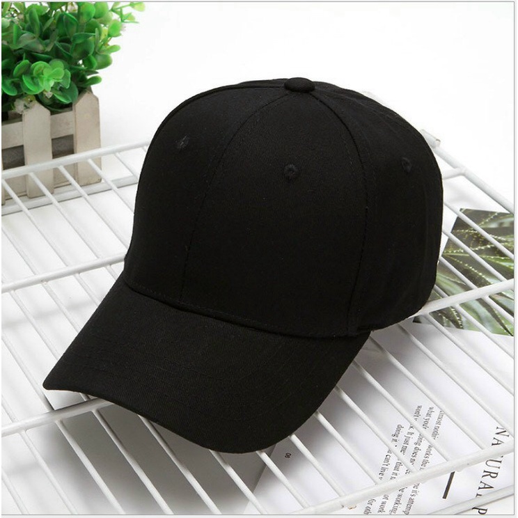 Nón lưỡi trai unisex chất liệu vải kaki nhiều màu trơn, phong cách Hàn Quốc mũ lưỡi trai dành cho nam nữ