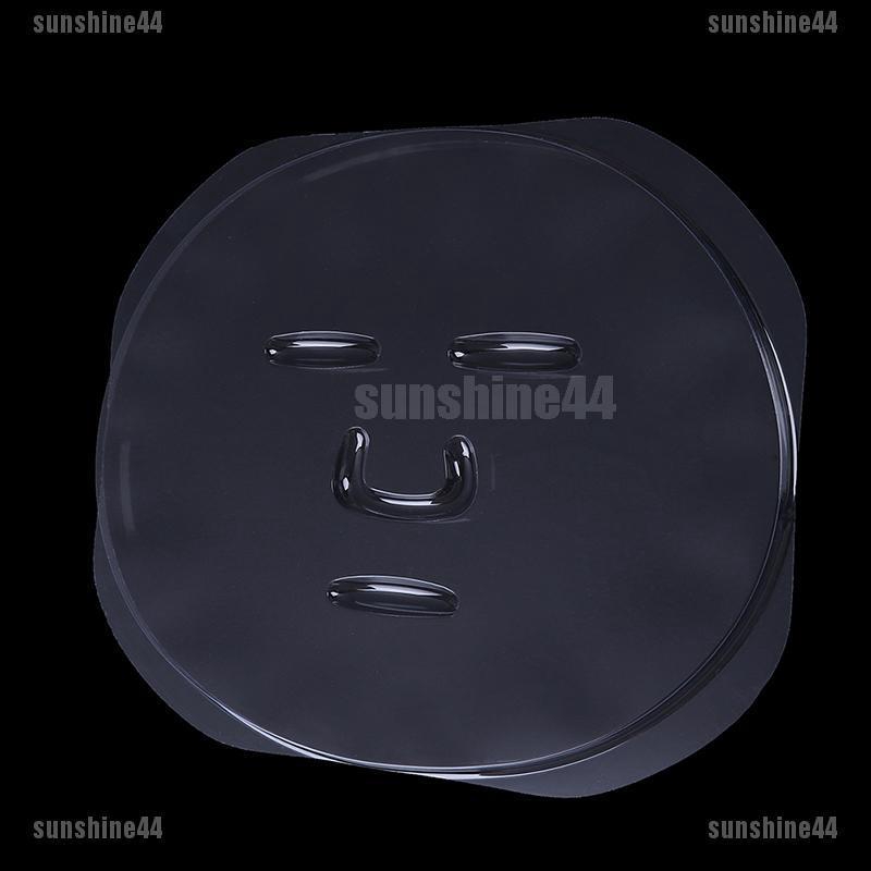 1 Tấm Khuôn Mặt Nạ Bằng pvc Trong Suốt DIY Tiện Dụng