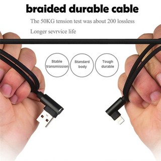Cáp Sạc Usb 90 Độ Cho Iphone Andorid