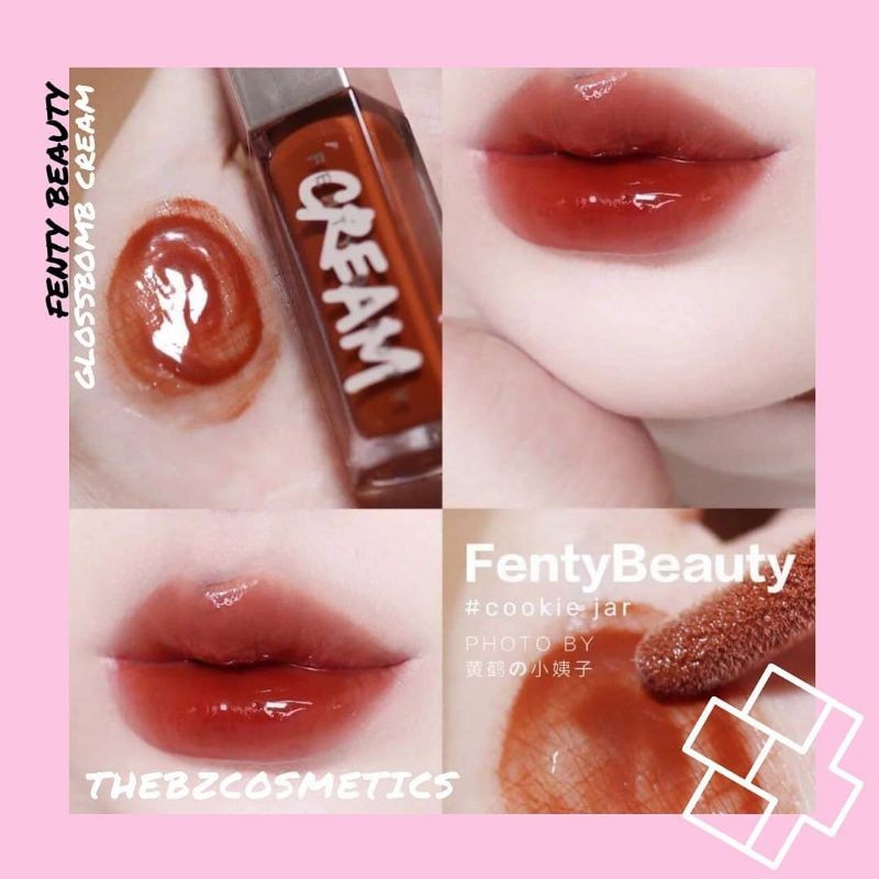 Son Fenty dòng Glossbomb Cream fullsize đủ các màu hot