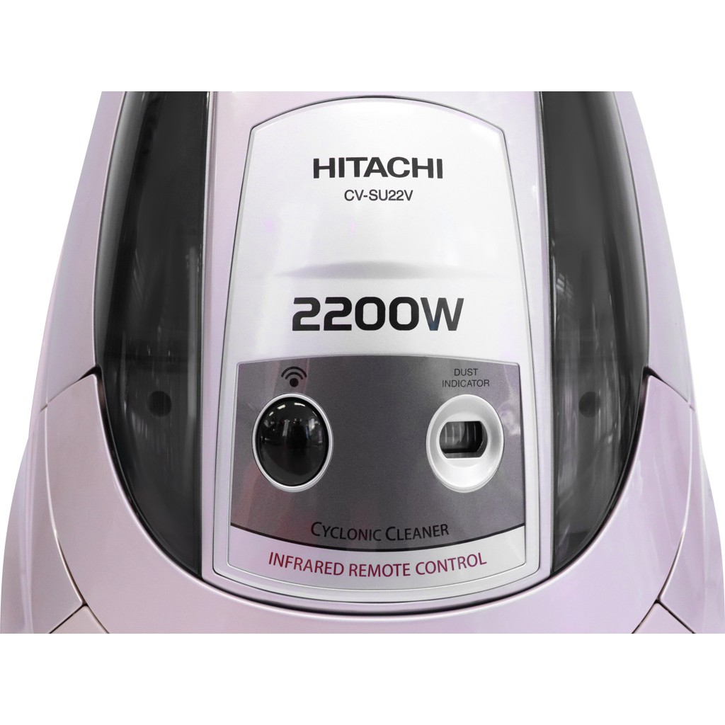 Máy hút bụi Hitachi CV-SU22V(24CV-RC) Công suất 2200 W, Dung tích chứa bụi 1.6 Lít, Xuất xứ: Thái Lan