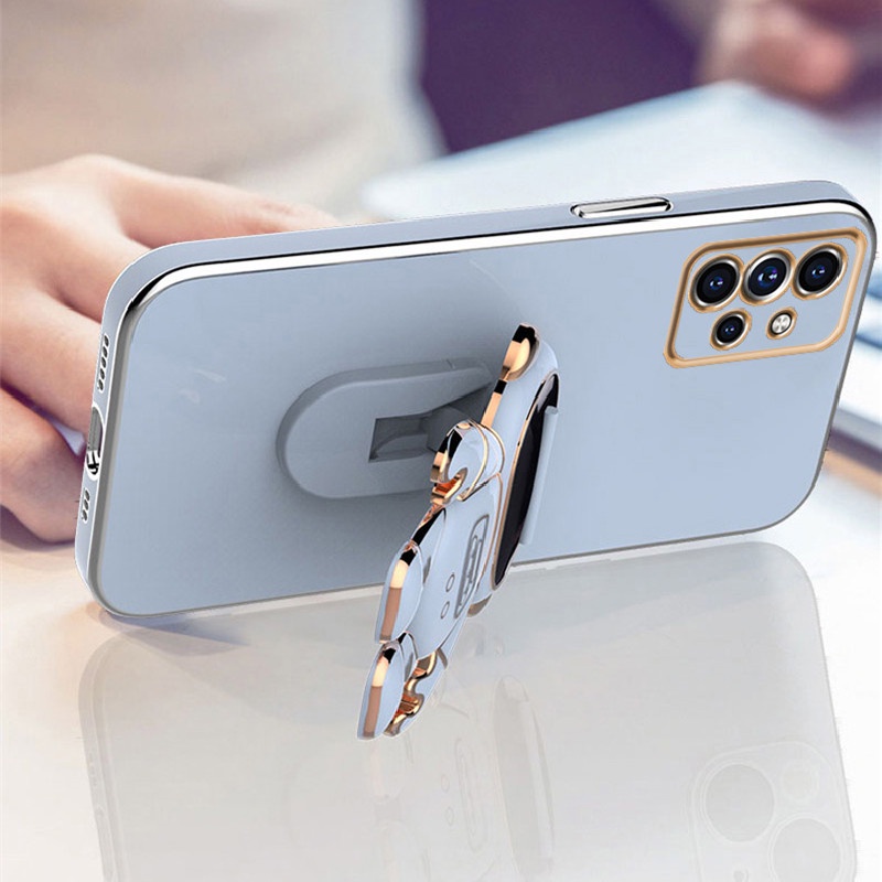 Ốp Điện Thoại Hình Phi Hành Gia 3D Thời Trang Cho Samsung Galaxy A51 A71 A50 A70 A50S A30S A10 A10s A20 A30 A7 2018 A750