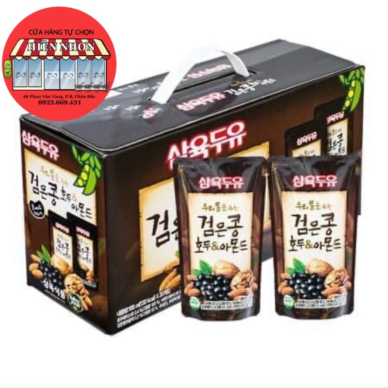 Sữa Óc Chó hạnh Nhân đậu đen Hàn Quốc