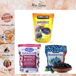 Nam việt quất, việt quất, mận sấy khô Mỹ