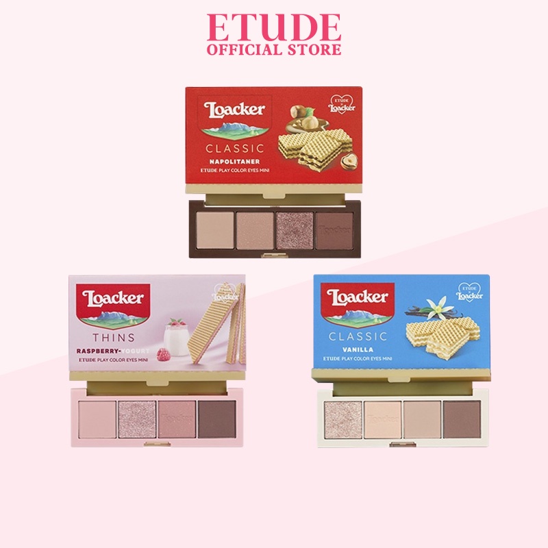 Bảng phấn mắt 4 màu cao cấp ETUDE 6g dòng Play Color Eyes Mini LOACKER