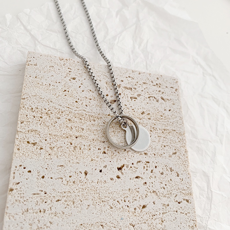 Vòng cổ thiết kế đơn giản phong cách hip hop cá tính