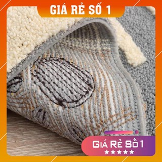 [ Thảm ] Thảm chùi chân lông mịn hình dễ thương (shopmh59) (mh59)