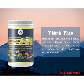 Bột đậu hạt, rau củ Bổ sung protein thực vật