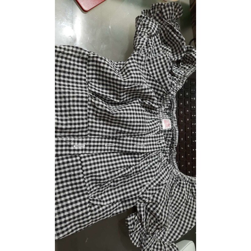 [Tớ có ảnh thật nè] 🥰Áo croptop kẻ/hoa bo chun🥰 | BigBuy360 - bigbuy360.vn