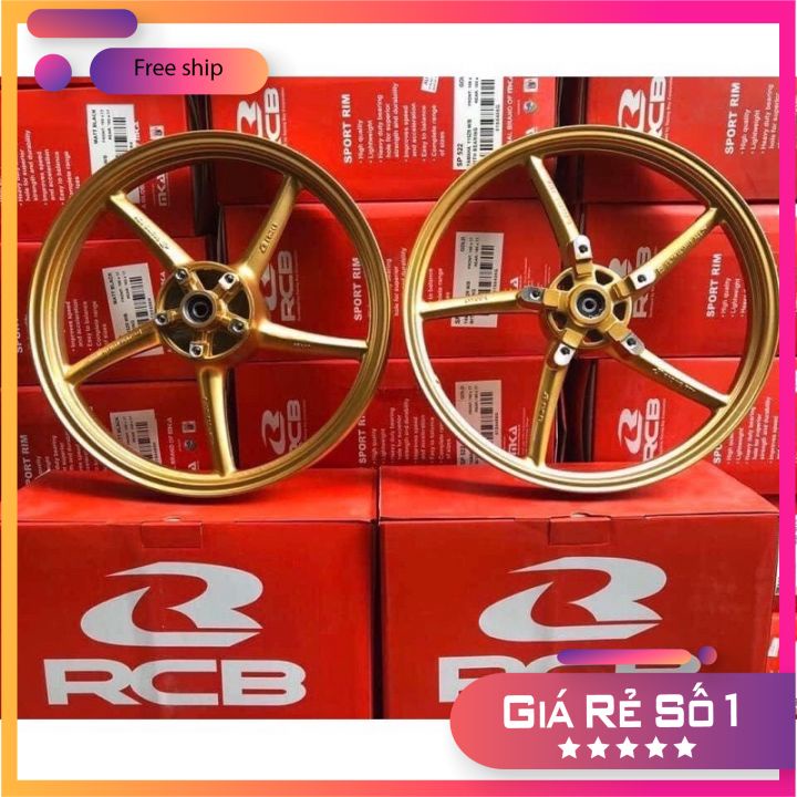 [Rẻ vô địch] VÀNH ĐÚC Mâm 5 cây RCB Ex150 - Ex155 bảng 1.6 - 1.85.(HÀNG CHÍNH HÃNG RACING BOY )
