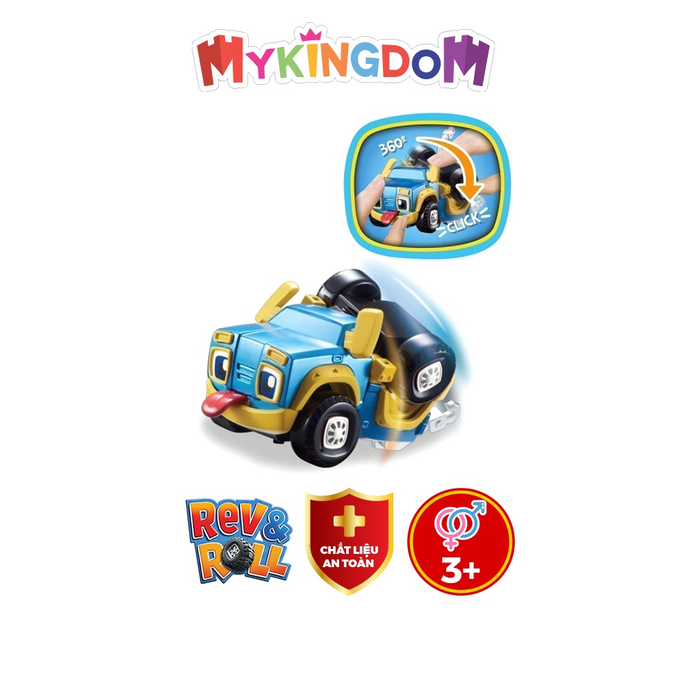 Xe thú cưng vui nhộn - Chó Rumble REV AND ROLL EU881110