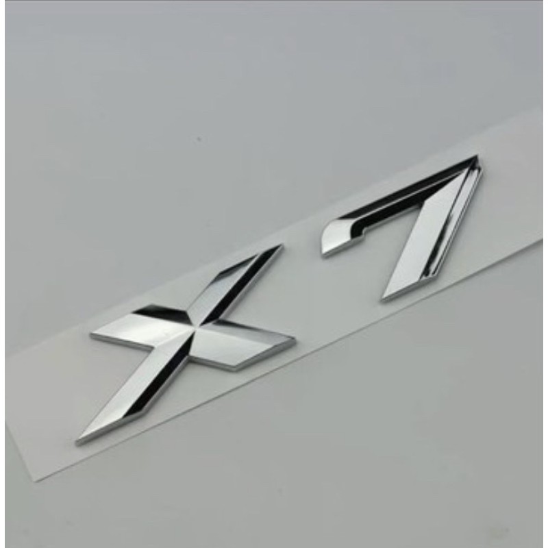 Chữ x7 trắng xe beijing
