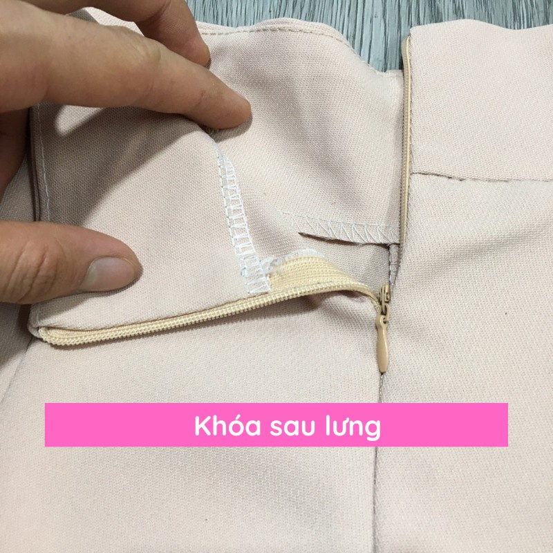 Quần short đùi nữ lưng cao kaki ống rộng mặc nhà thoải mái HN CLOTHING | WebRaoVat - webraovat.net.vn