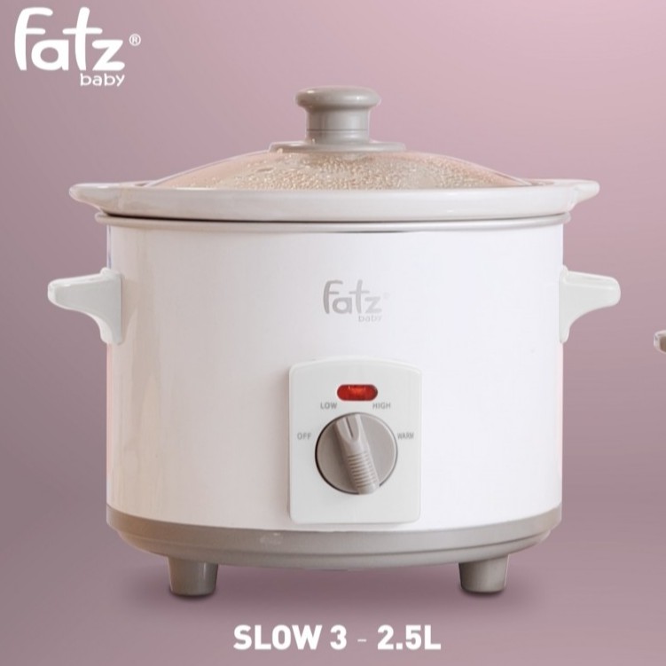 Nồi nấu chậm 2,5 lít FATZ BABY SLOW 3 FB9025MH